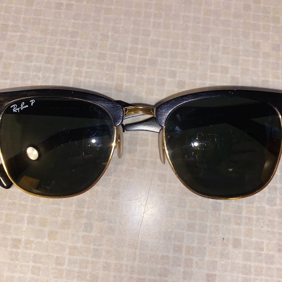 Ray-Ban Polarized Aluminum Clubmasters - Picture 3 of 4